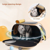 HKM-2809789 Large Capacity Foldable Canvas Single Shoulder Pet Bag in Yellow, Green, or Black