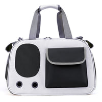 HKM-2809789 Large Capacity Foldable Canvas Single Shoulder Pet Bag in Yellow, Green, or Black
