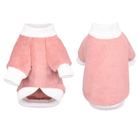 HKM-2809917 Warm Thickened Mink Fur Leggings for Dogs and Cats in Yellow and Pink