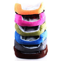 HKM-2811581 Small Lambskin Dog Kennel ¨C Cozy Bed for Small Breeds Up to 8 kg, 50cm x 40cm, Multiple Colors Available