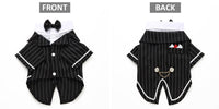 HKM-2811709 Stylish Polyester Dog Suit - England Inspired Pet Outfit for All Sizes