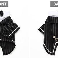 HKM-2811709 Stylish Polyester Dog Suit - England Inspired Pet Outfit for All Sizes