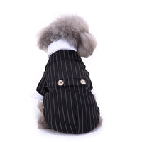 HKM-2811709 Stylish Polyester Dog Suit - England Inspired Pet Outfit for All Sizes