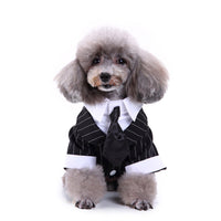 HKM-2811709 Stylish Polyester Dog Suit - England Inspired Pet Outfit for All Sizes