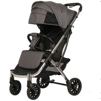 HKM-281235 Foldable Baby Stroller for Newborns to 36 Months with Five-Point Safety Harness and Footmuff