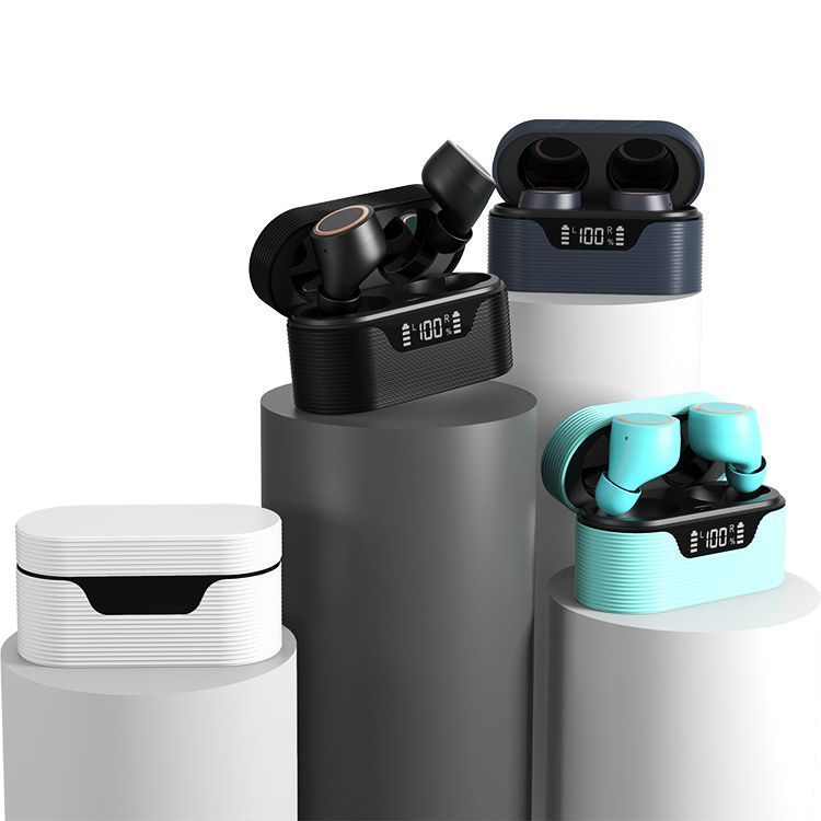 HKM-281235 Wireless In-Ear Bluetooth Headset with High-Definition Audio and Noise Cancellation