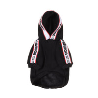 HKM-2812605 Stylish Cotton Sweater for Small and Medium Dogs - Black and Red Options Available