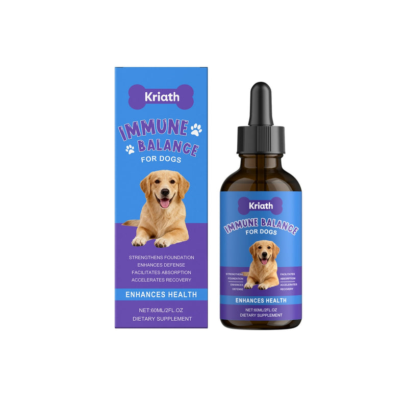 HKM-2813373 Dog Immune Support Drops with Olive Leaf, Echinacea, and Herbal Extracts
