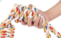 HKM-2814141 Pet Cotton Rope Chew Toy for Dogs - Teeth Cleaning and Molar Support