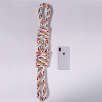 HKM-2814141 Pet Cotton Rope Chew Toy for Dogs - Teeth Cleaning and Molar Support