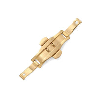 HKM-281427 Butterfly Clasp Stainless Steel Watch Buckle in Various Sizes and Colors