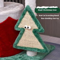 HKM-2814781 Integrated Cat Scratching Toy in Festive Colors with Density Plate Design