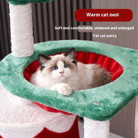 HKM-2814781 Integrated Cat Scratching Toy in Festive Colors with Density Plate Design