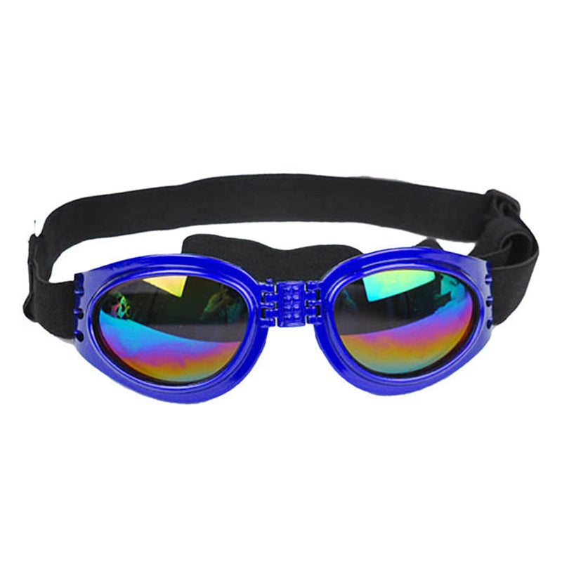 HKM-2814909 Stylish Pet Sunglasses for Dogs Over 12 kg - UV Protection & Adjustable Fit