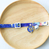 HKM-2815293 Dreamy Cat Collars with Silver Bells - Cute Designs in Pink, Blue, and Green