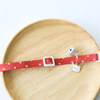 HKM-2815293 Dreamy Cat Collars with Silver Bells - Cute Designs in Pink, Blue, and Green