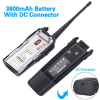HKM-281555 UHF/VHF Dual Frequency Walkie Talkie with 5-20W Output Power and 128 Channels