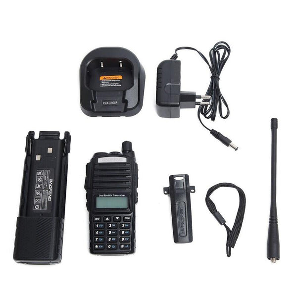 HKM-281555 UHF/VHF Dual Frequency Walkie Talkie with 5-20W Output Power and 128 Channels