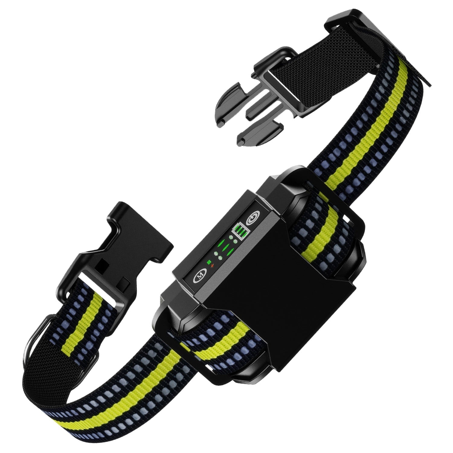 HKM-2818749 Rechargeable Waterproof Dog Bark Collar with Beep, Vibration, and Static Modes for Training