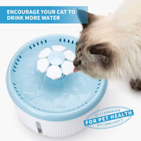 HKM-2819133 Automatic Pet Cat and Dog Drinking Fountain with Removable Water Tank and Filter System