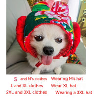 HKM-2819645 New Year Floral Chinese Style Pet Clothing for Dogs and Cats