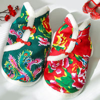 HKM-2819645 New Year Floral Chinese Style Pet Clothing for Dogs and Cats