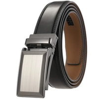 HKM-282067 Luxury Automatic Leather Belt with Belt Buckles for Men - Model Ly33-30016