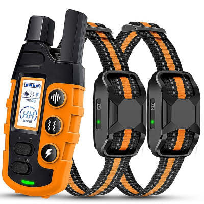 HKM-2821053 Waterproof Remote Control Bark Stopper for Dog Training with Electric Shock Function