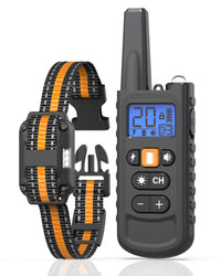 HKM-2821053 Waterproof Remote Control Bark Stopper for Dog Training with Electric Shock Function