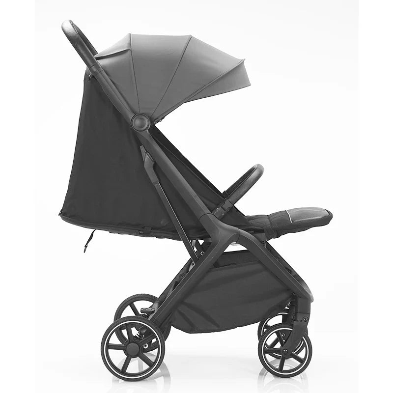 HKM-282387 Compact 3-in-1 Baby Buggy Stroller with Self-Folding Feature, Lightweight Design for Easy Travel (0-22 kg)