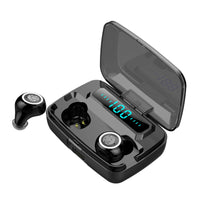 HKM-282387 Wireless Bluetooth Sports Headset with Digital Battery Display and Stereo Sound