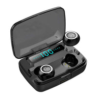 HKM-282387 Wireless Bluetooth Sports Headset with Digital Battery Display and Stereo Sound