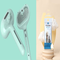 HKM-2824509 Self-Cleaning Pet Comb with Integrated Mist Humidifier for Dogs and Cats, Ideal for Dematting and Grooming