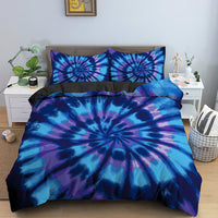 HKM-282515 3D Geometric Print Bedding Set - Quilt Cover, Bedspread & Pillowcase, EU King Size 220x240 cm