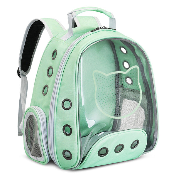 HKM-2825277 Transparent Pet Carrier Bag - Medium Soft Oxford Cloth for Cats and Dogs Up to 13lb - Multiple Colors Available