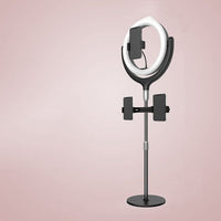 HKM-282579 LED Ring Light with Adjustable Bracket and Stand for Mobile Photography