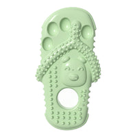 HKM-2827453 Durable Rubber Dog Chewing Slippers for Teeth Cleaning and Oral Health