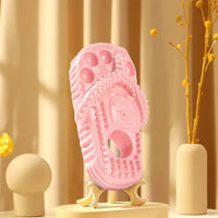 HKM-2827453 Durable Rubber Dog Chewing Slippers for Teeth Cleaning and Oral Health