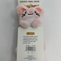 HKM-2828477 Cat Toys Set - Plush Chick, Mouse, and Owl for Playful Kittens