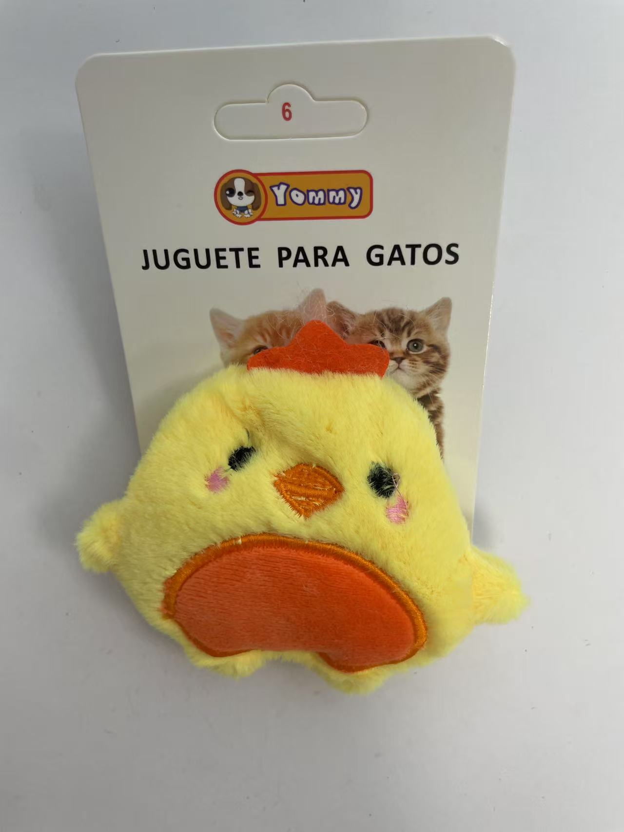 HKM-2828477 Cat Toys Set - Plush Chick, Mouse, and Owl for Playful Kittens