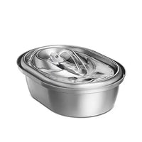 HKM-282963 Stainless Steel 2L Cat Water Fountain with Quiet Operation