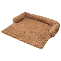 HKM-2830269 Cozy Plush Dog Bed Sofa Mat - Fluffy Nest Design for Fall and Winter Warmth
