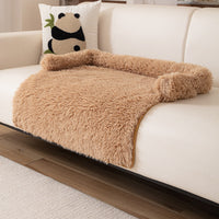 HKM-2830269 Cozy Plush Dog Bed Sofa Mat - Fluffy Nest Design for Fall and Winter Warmth