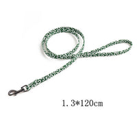 HKM-2830781 Cute Denim Blue Flower Pet Collar with Metal Buckle and Adjustable Length for Dogs