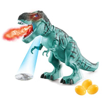 HKM-283155 Large Realistic Robot Dinosaur Toy for Kids with Light, Music, and Projection