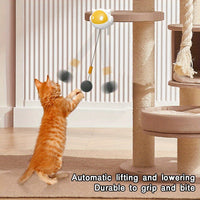 HKM-2832061 Interactive Automatic Cat Toy with Moving Ball for Stimulating Hunting Instincts – Durable Design, Battery Operated
