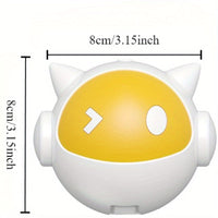 HKM-2832061 Interactive Automatic Cat Toy with Moving Ball for Stimulating Hunting Instincts – Durable Design, Battery Operated