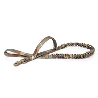 HKM-2834365 Tactical Elastic Dog Leash with Dual Control Handles for Training and Walking