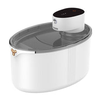 HKM-2834749 Wireless Smart Cat Water Dispenser with 4000mAh Lithium Battery and 2.5L Capacity