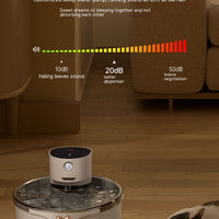 HKM-2834749 Wireless Smart Cat Water Dispenser with 4000mAh Lithium Battery and 2.5L Capacity